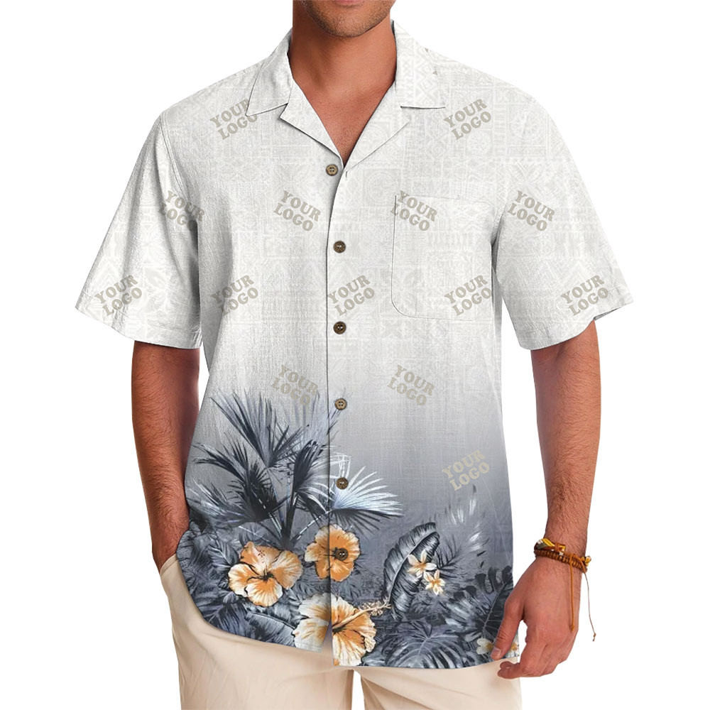 Branded Aloha Shirts With Custom Logo - variant image 1
