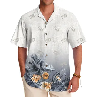 Branded Aloha Shirts With Custom Logo