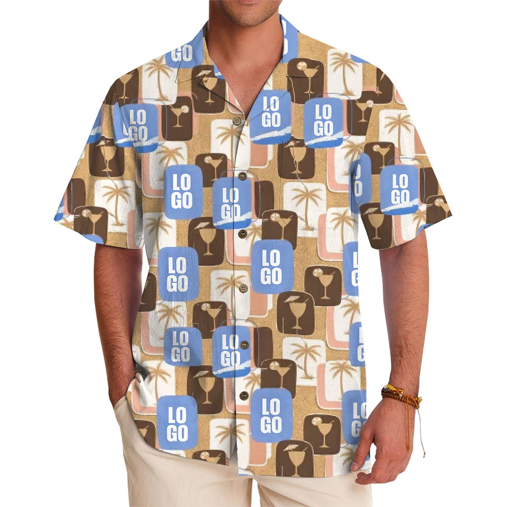 Personalized Tropical Vacation Shirt with Fun Cocktail Designs