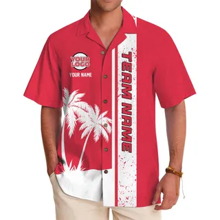 Vacation Crew Custom Team Hawaiian Shirt With Logo And Text
