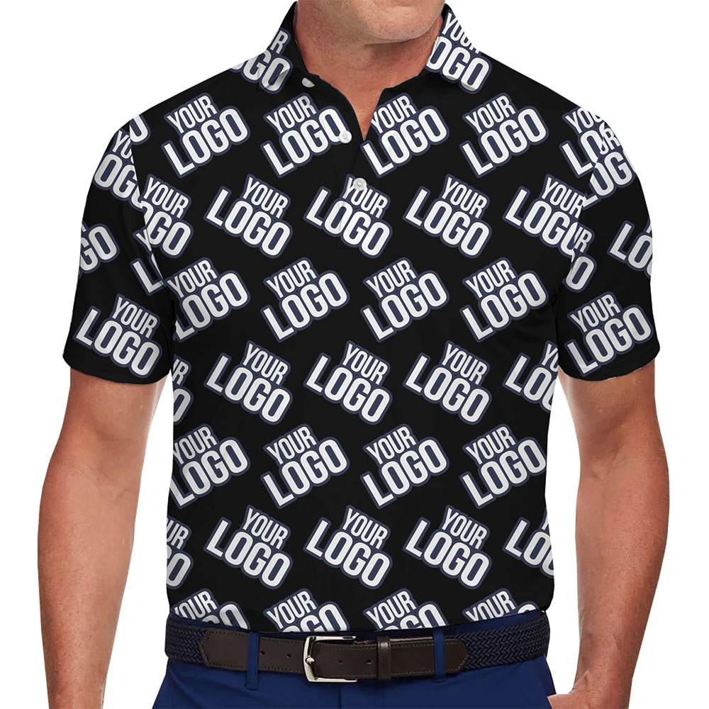Custom Logo Signature Polo Shirt Live Preview - variant image 1