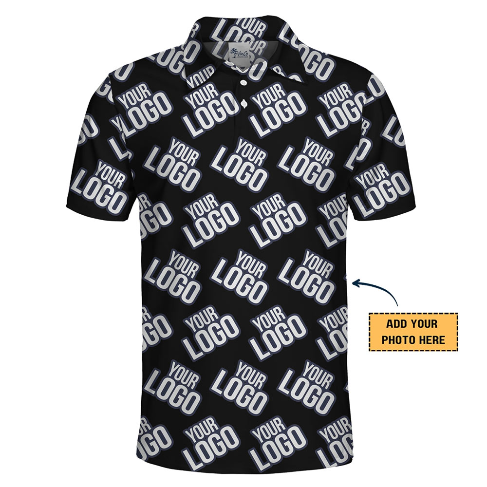 Custom Logo Signature Polo Shirt Live Preview