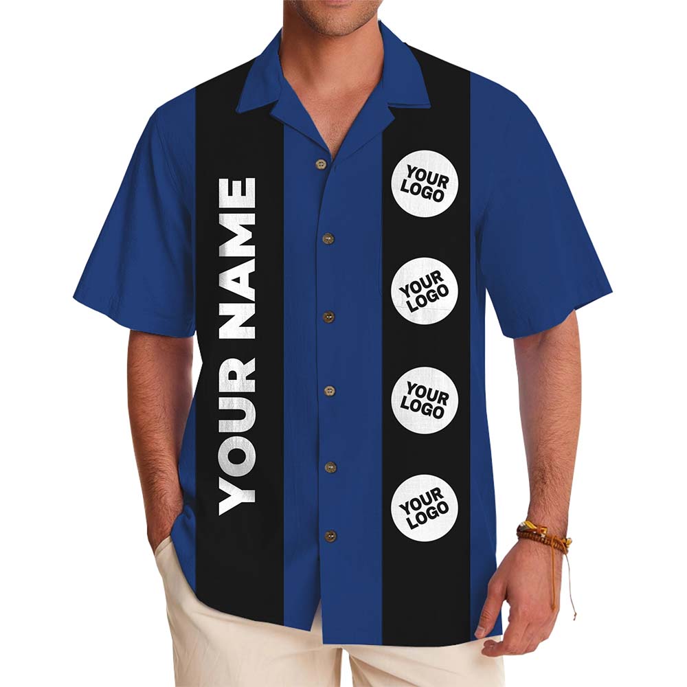 Team Spotlight Custom Logo Hawaiian Shirt - variant image 1
