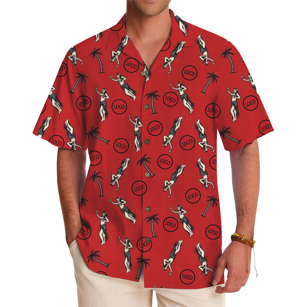 Personalized Statement Hawaiian Shirt with Vintage Island Design - variant image 1