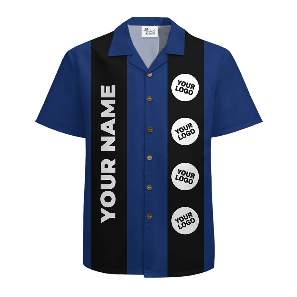 Team Spotlight Custom Logo Hawaiian Shirt