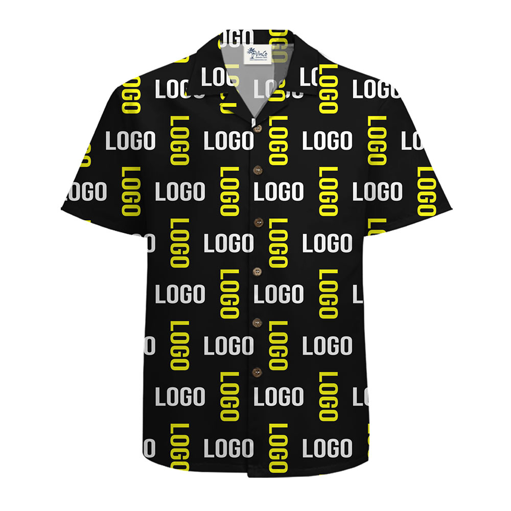 Personalized Logo Corporate Hawaiian Shirt