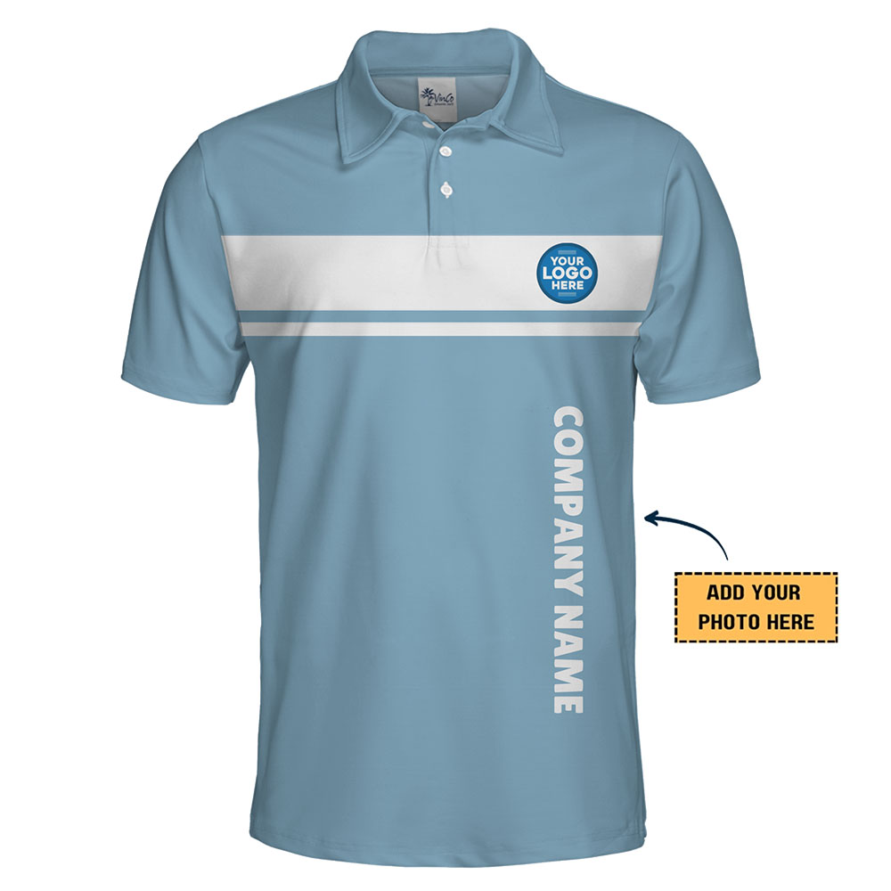 [12 Colors] Professional Custom Logo Polo Shirt With Company Name