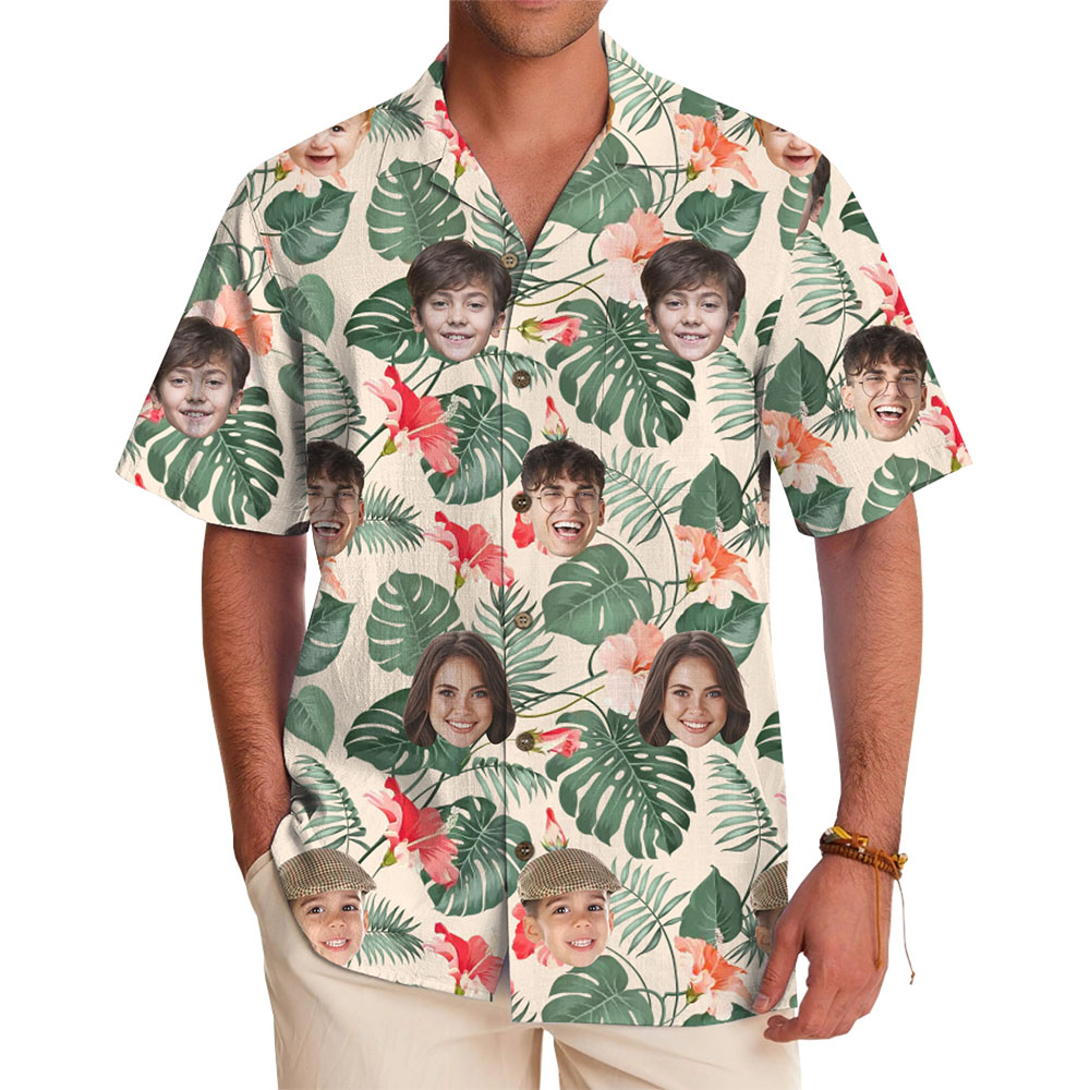 Face Personalized Retired Under New Management Aloha Shirt