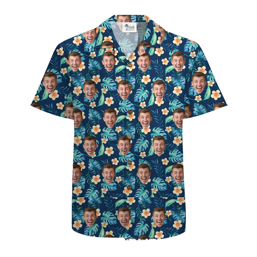 Tropical Vibes Personalized Birthday Shirt with Fun Details