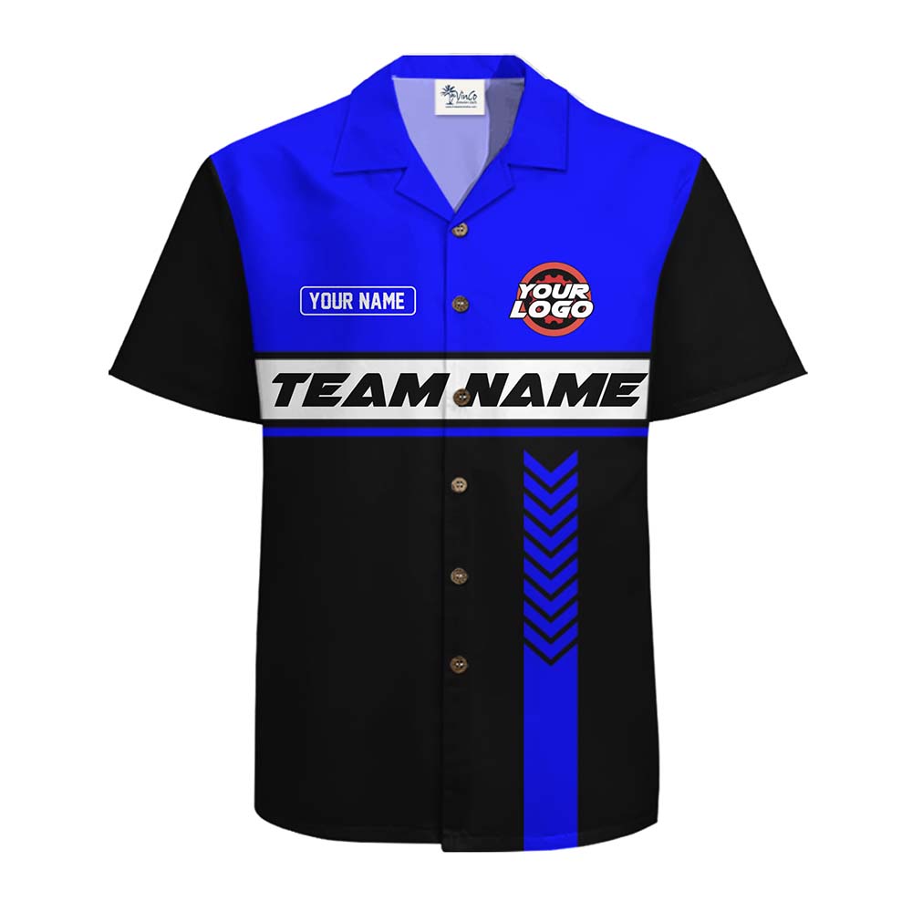 [Multiple Colors] Custom Logo And Name Racing Shirt