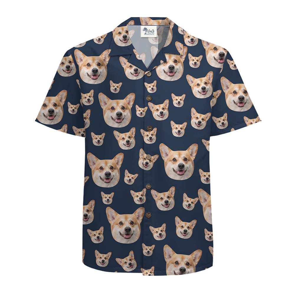 Custom Multiple Face Button Up Shirts With Live Preview