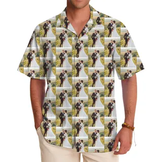 Personalized Wedding Party Shirts With Couple Picture