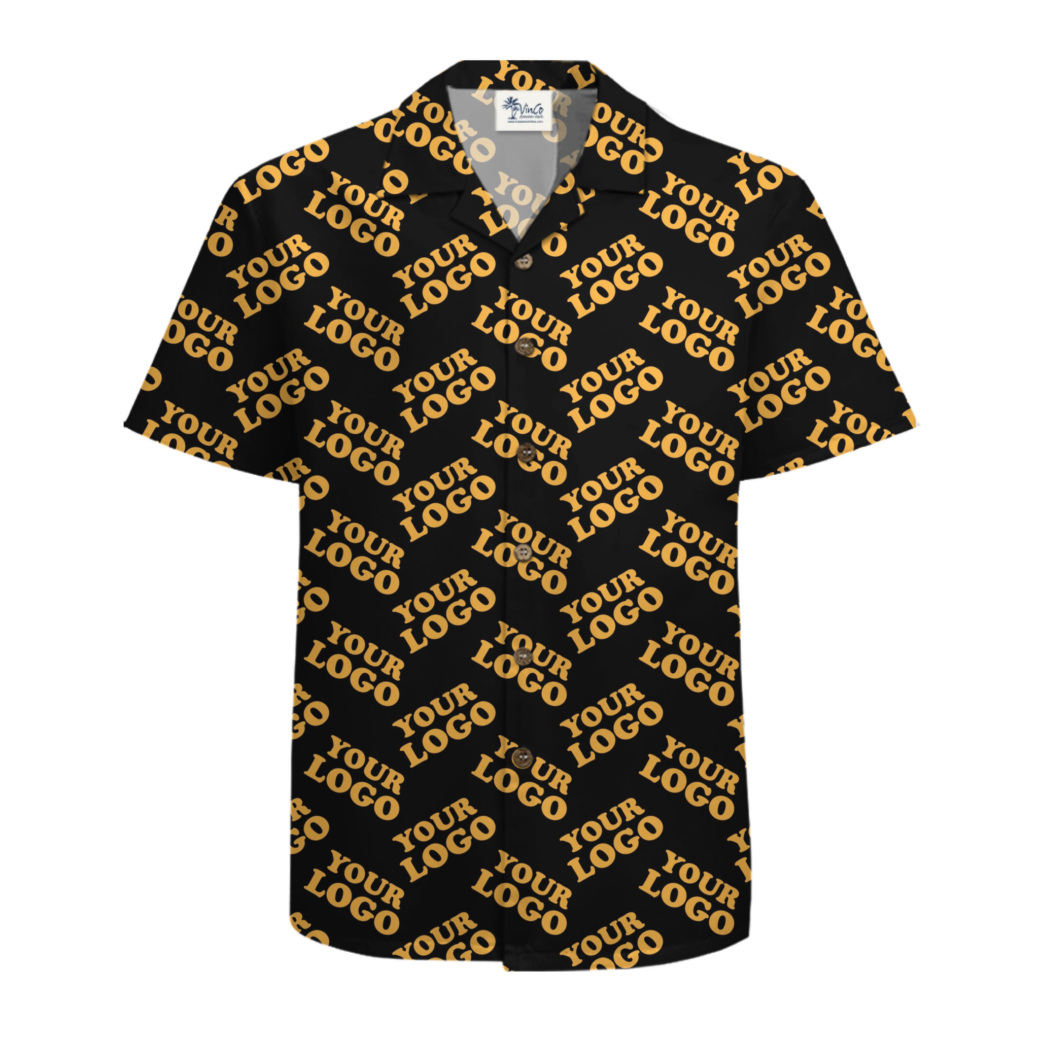 Custom Button-Up Shirts With Company Logo No Minimum