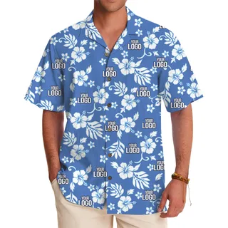 Floral Aloha Friday Shirt With Custom Logo