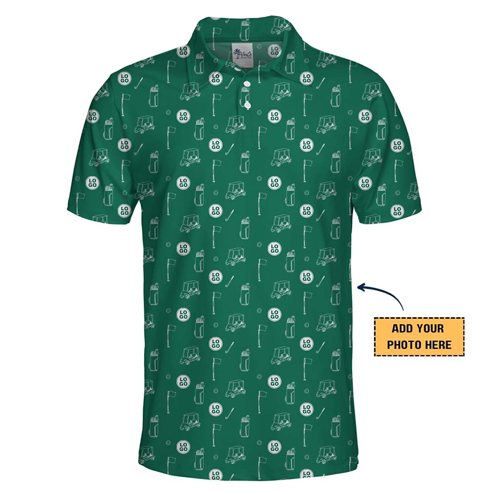 Custom Logo Golf Shirts With No Minimum And Live Preview