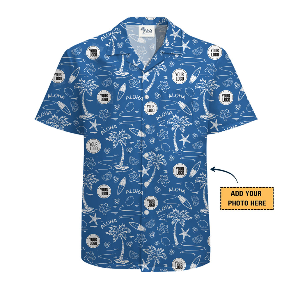 [Live Preview] Personalized Tropical Aloha Shirt for Beach Lovers