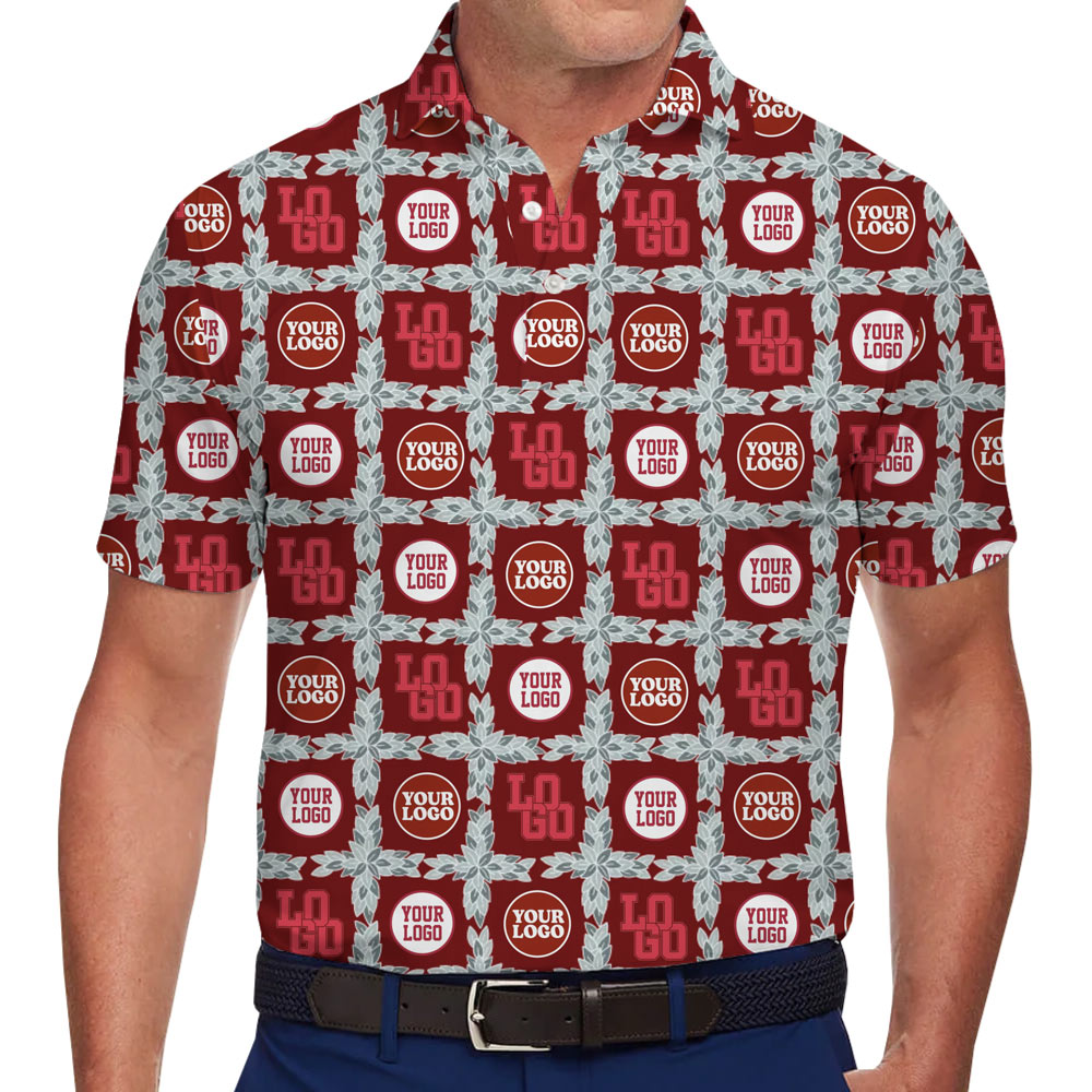 Custom Polo Shirt With 1-3 Logos - variant image 1