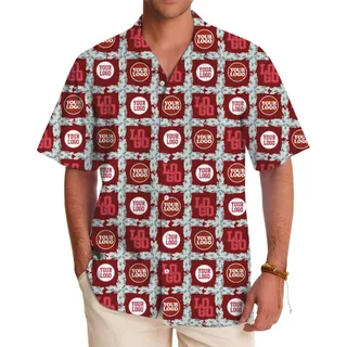 Custom Multiple Logos Hawaiian Shirt