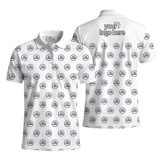 Custom Two Sides Collared Polo Shirts With Preview