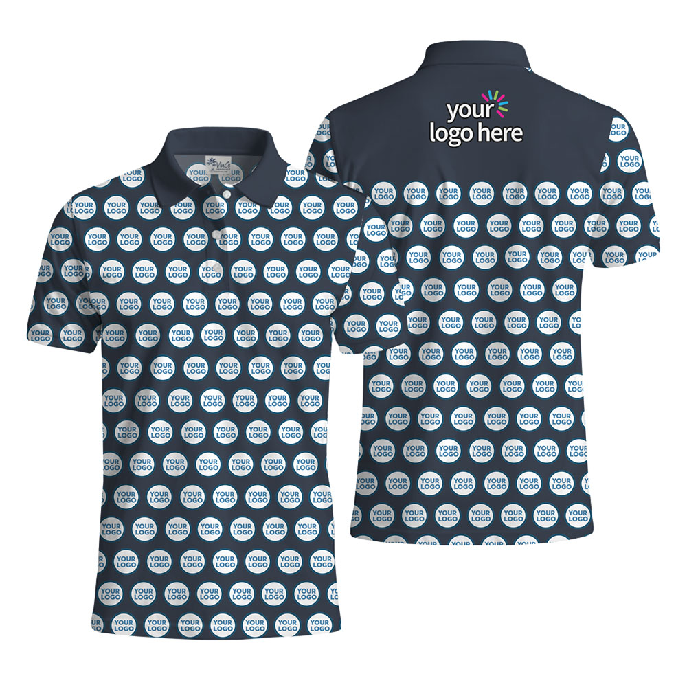 Personalized Logo Polo Shirt Front And Back - variant image 1