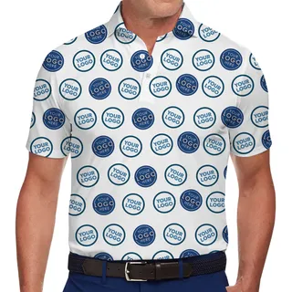 Custom 1-2 Logo Collared Polo Shirts With Multiple Color Options