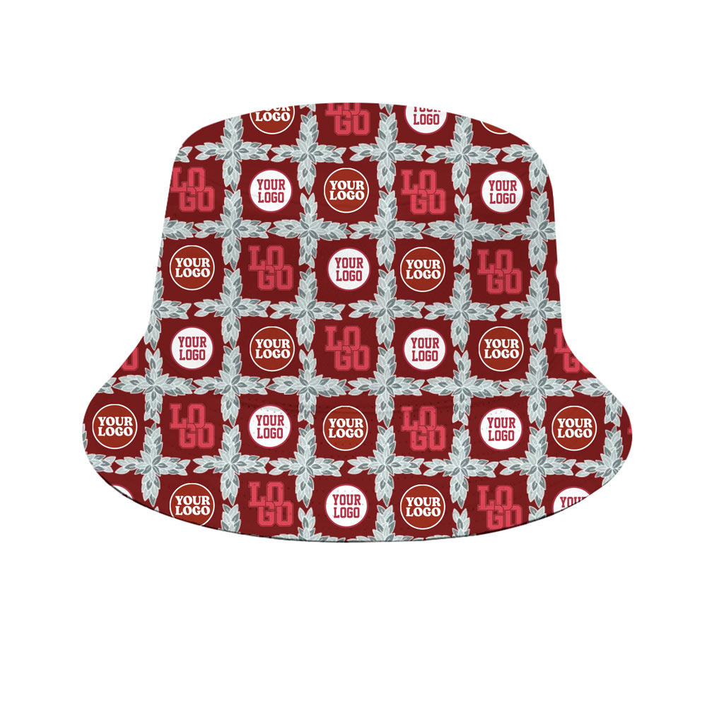 Personalized Multiple Logos Bucket Hat