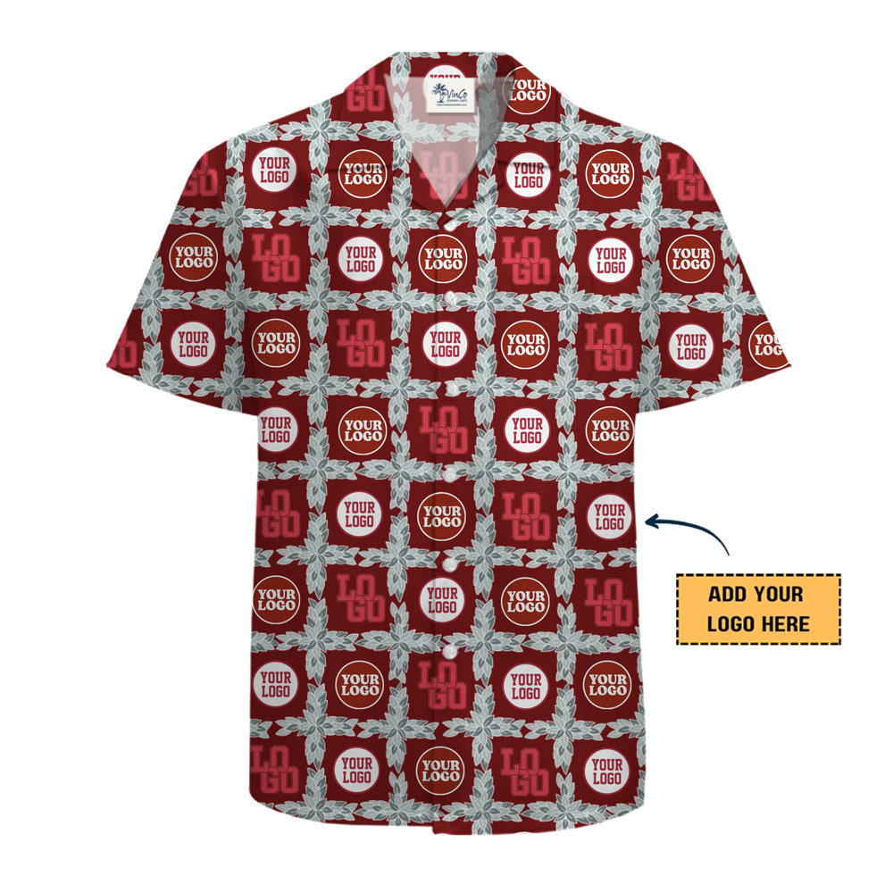 Custom Multiple Logos Hawaiian Shirt