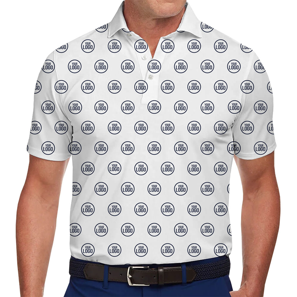Custom Two Sides Collared Polo Shirts With Preview