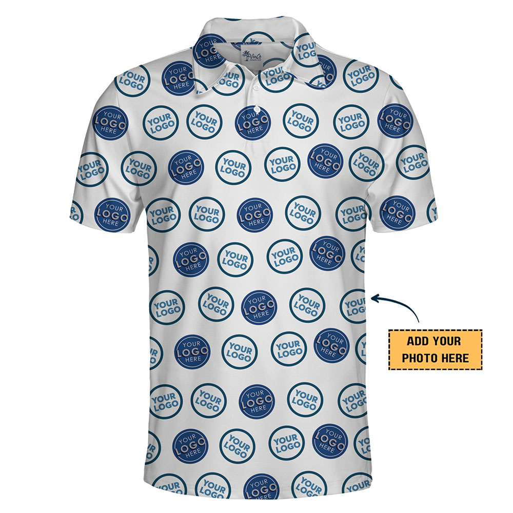 Custom 1-2 Logo Collared Polo Shirts With Multiple Color Options