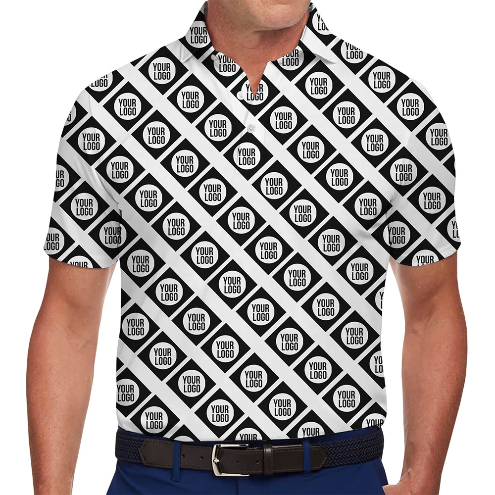 Custom Corporate Logo Polo Shirt with Minimal Design - variant image 1