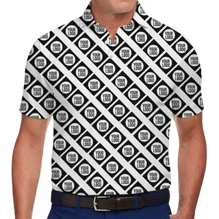 Custom Corporate Logo Polo Shirt with Minimal Design