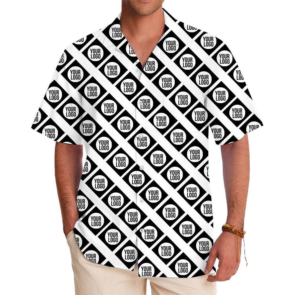 Professional Logo Hawaiian Shirts for Events and Promotions - variant image 1