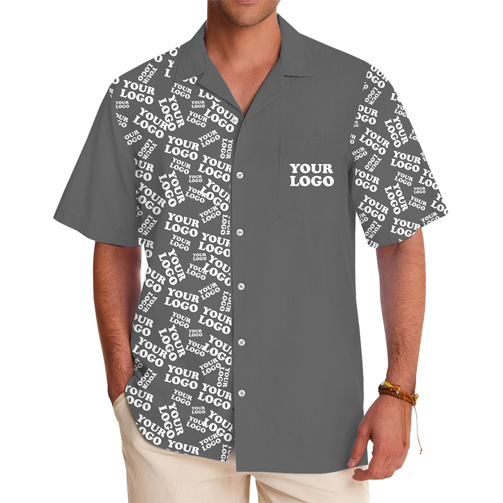 Stand Out with Custom Hawaiian Shirts Featuring Your Brand - variant image 1