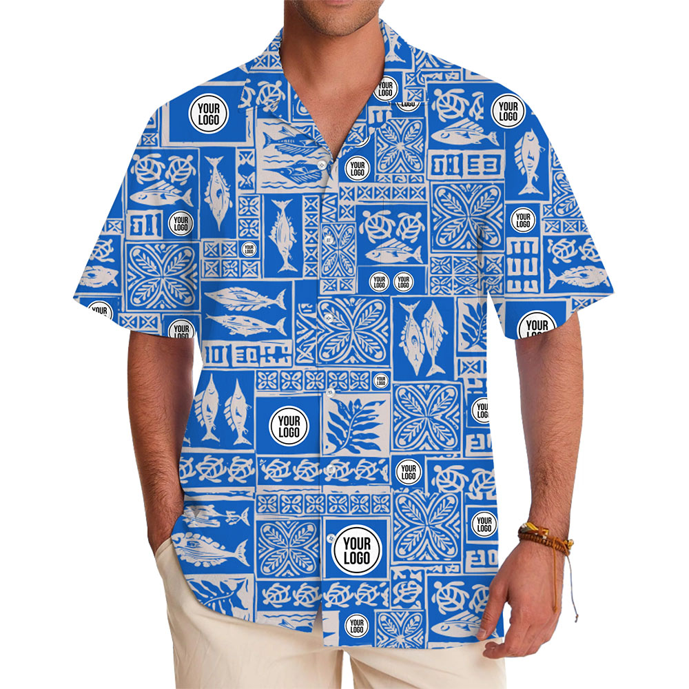 Unique Customized Under The Sea Pattern Hawaiian Shirt - variant image 1