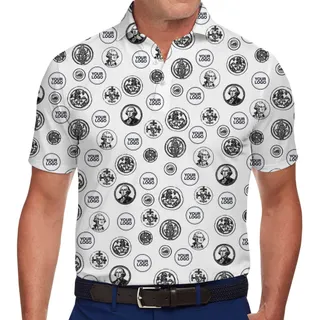 [Live Preview] American Coin Custom Logo Polo Shirt
