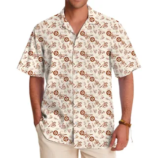 Rustic Rodeo Custom Logo Hawaiian Shirt No Minimum