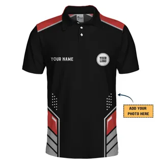Custom Racing Polo Shirts With Instant Preview And No Minimum