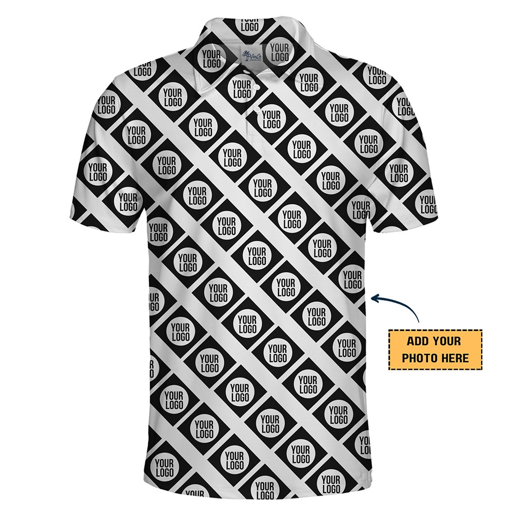 Custom Corporate Logo Polo Shirt with Minimal Design