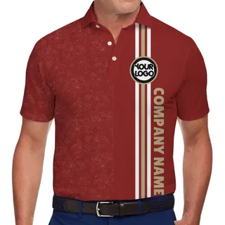 Custom Logo And Company Name Polo Shirt