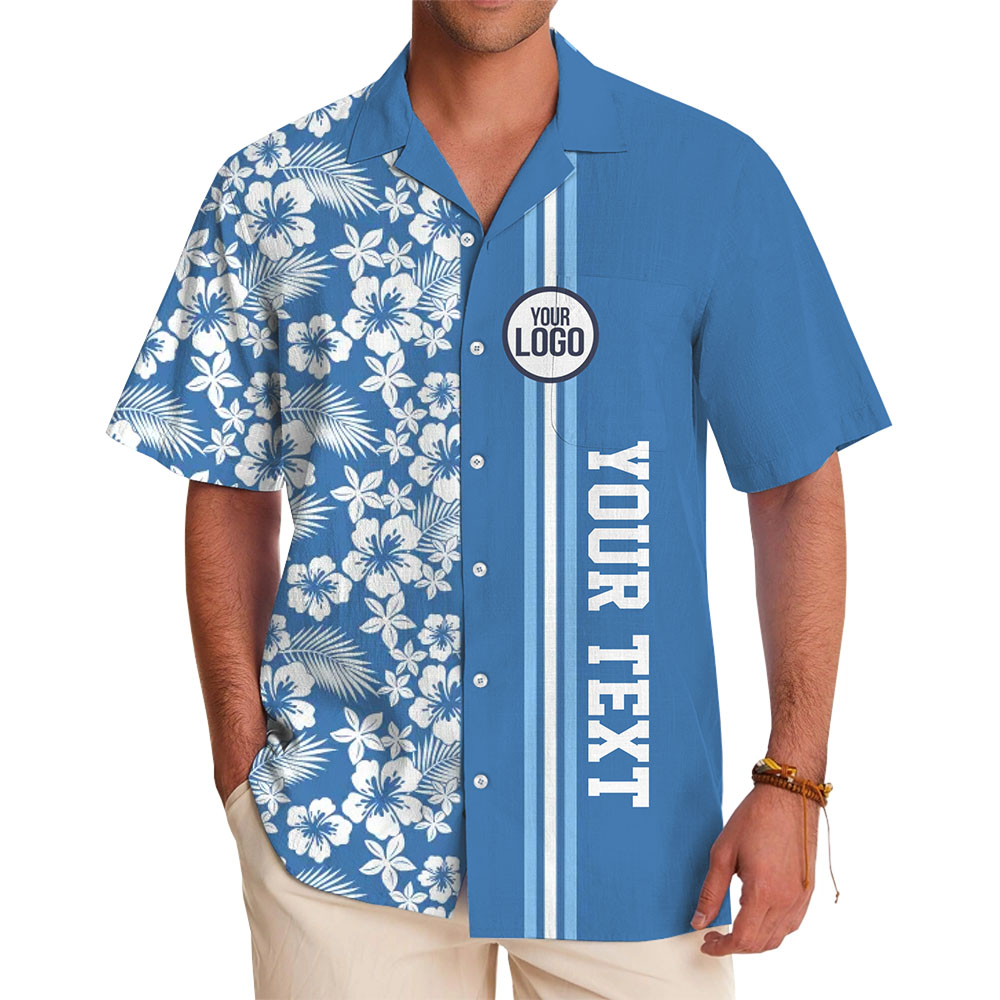 Unique Custom Hawaiian Shirts With Your Logo And Text - variant image 1