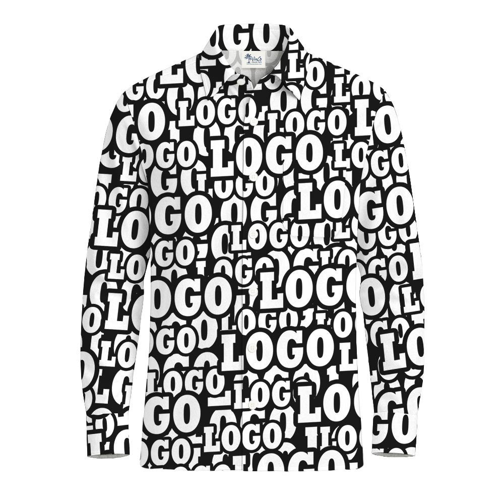 Add Your Own Design To Long Sleeve Button Up Shirt