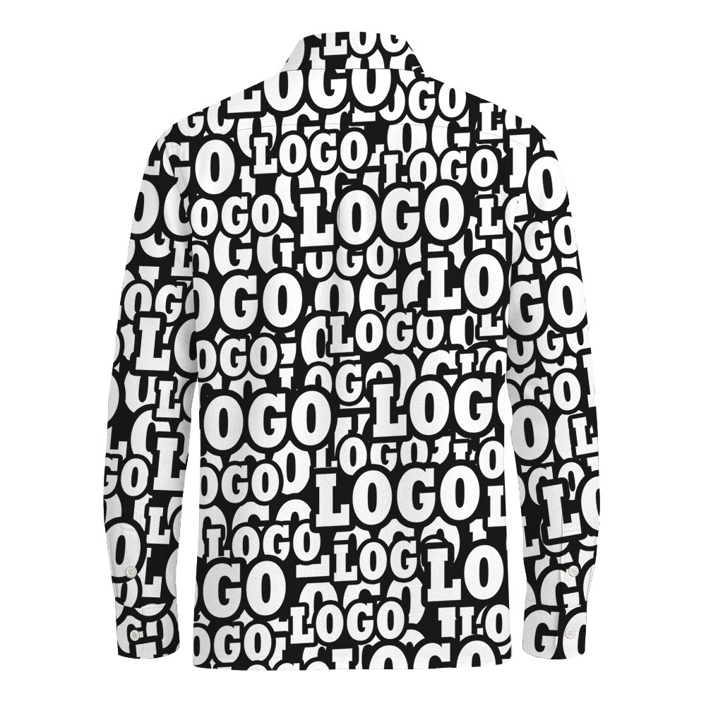 Add Your Own Design To Long Sleeve Button Up Shirt