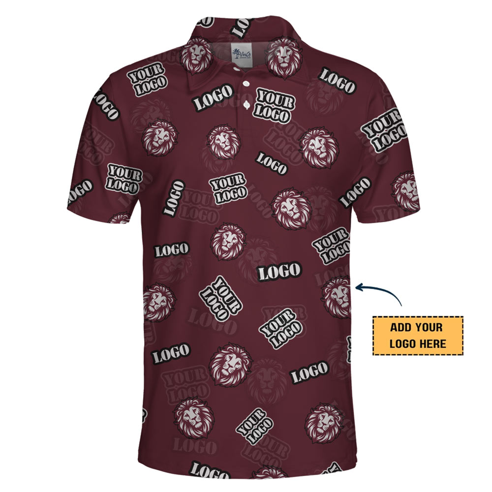Custom Multiple Logos Polo Shirt