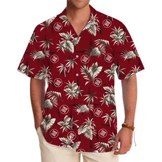 Personalized Red Hawaiian Shirt Comfortable and Stylish