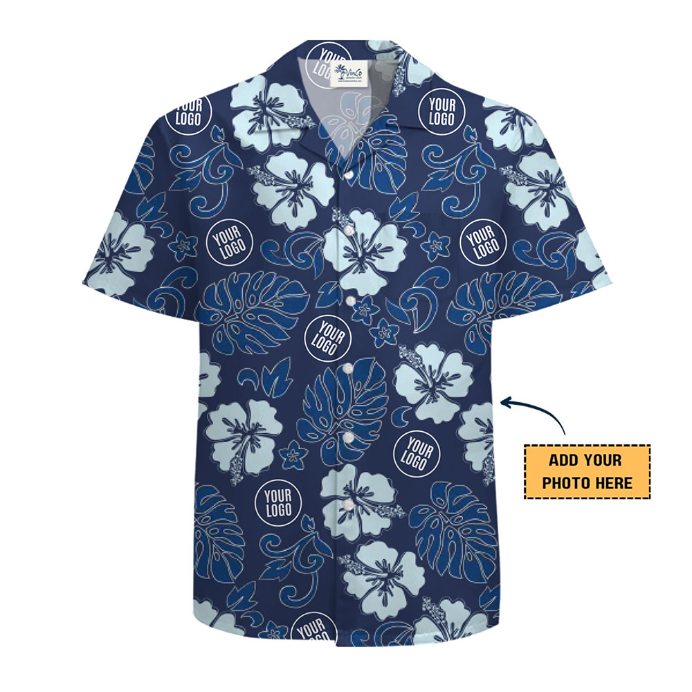 Custom Hawaiian Shirt Vibrant Design with Your Logo - variant image 1