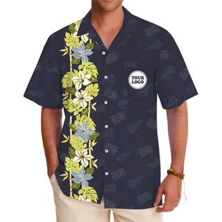 Floral Custom Hawaiian Shirts With Your Logo