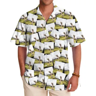 Custom Hawaiian Shirts with Pictures Live Preview