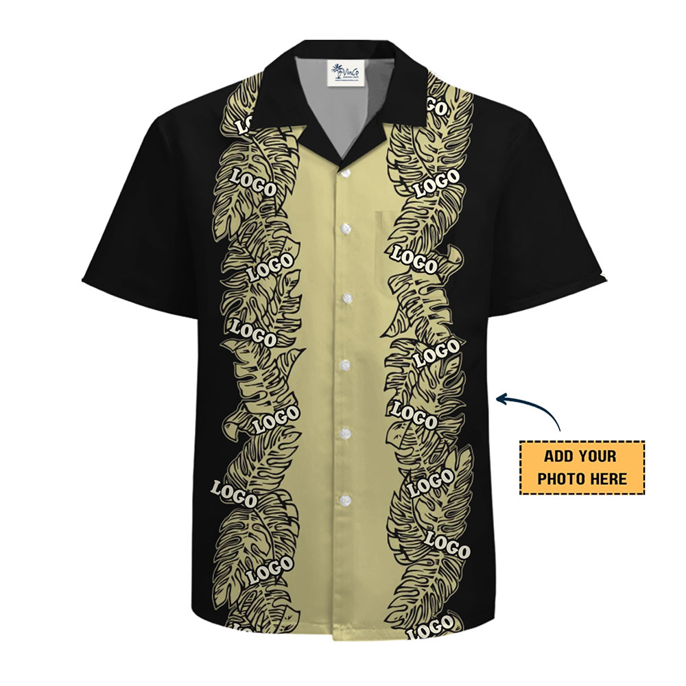 Tropical Charm Hawaiian Shirt with Custom Logo and Premium Design
