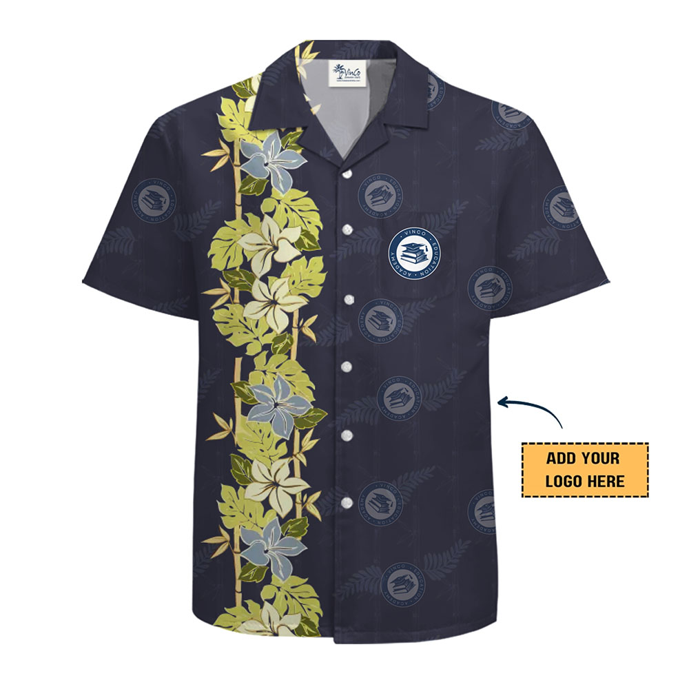 Floral Custom Hawaiian Shirts With Your Logo