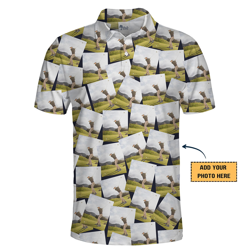 Custom Polo Shirts with Pictures Live Preview
